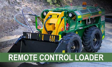 rado controlled skid steer|Kanga Loaders Remote Control Kanga Loader .